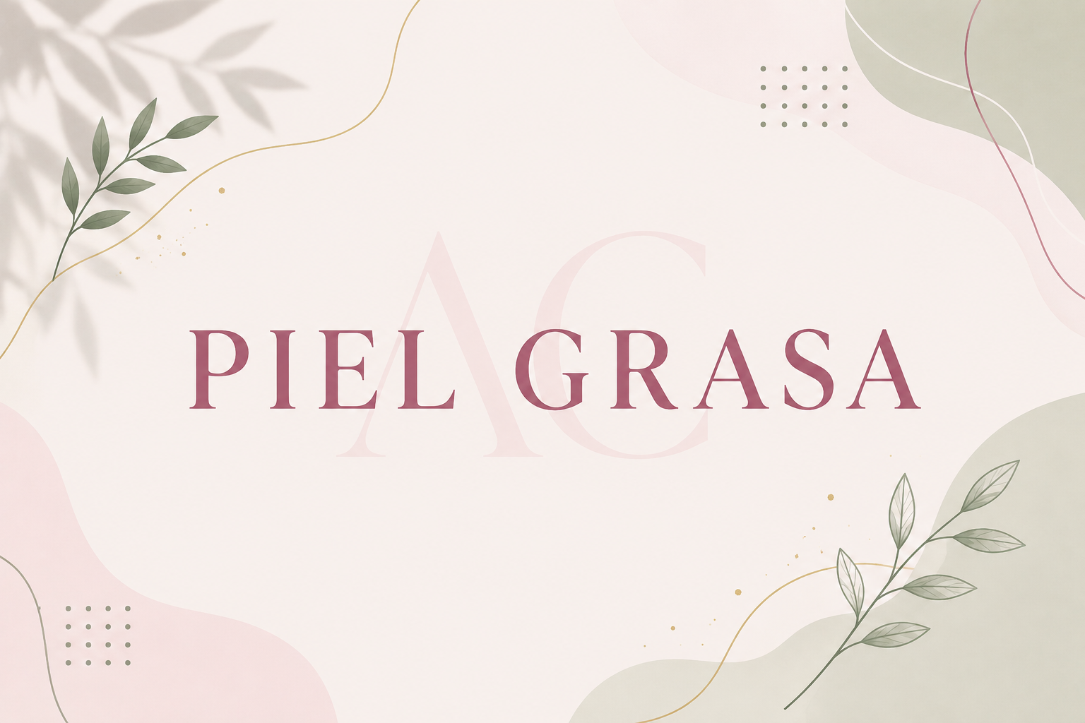 Piel grasa