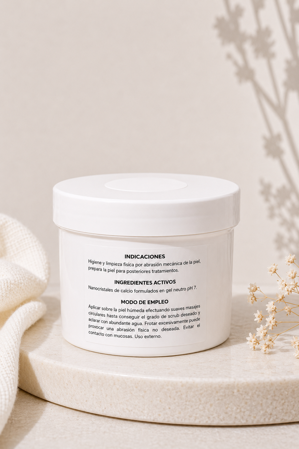 Gel exfoliante cara y cuerpo - gel scrub