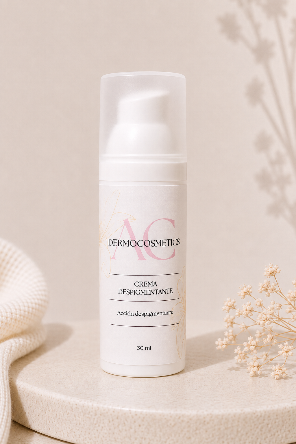 Crema despigmentante
