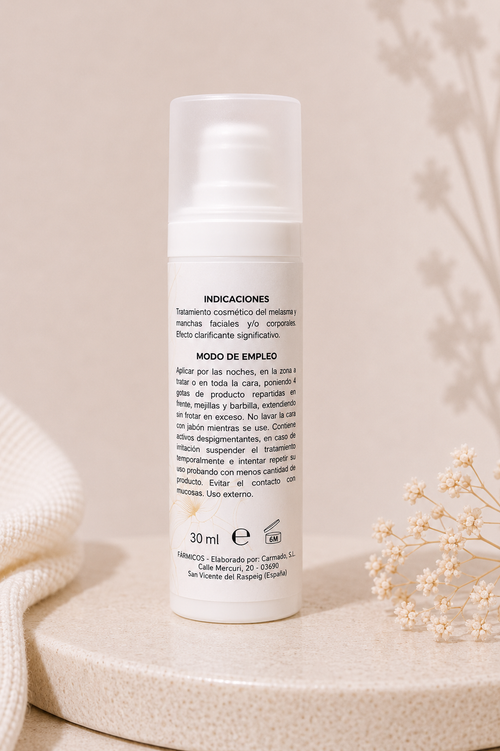 Crema despigmentante